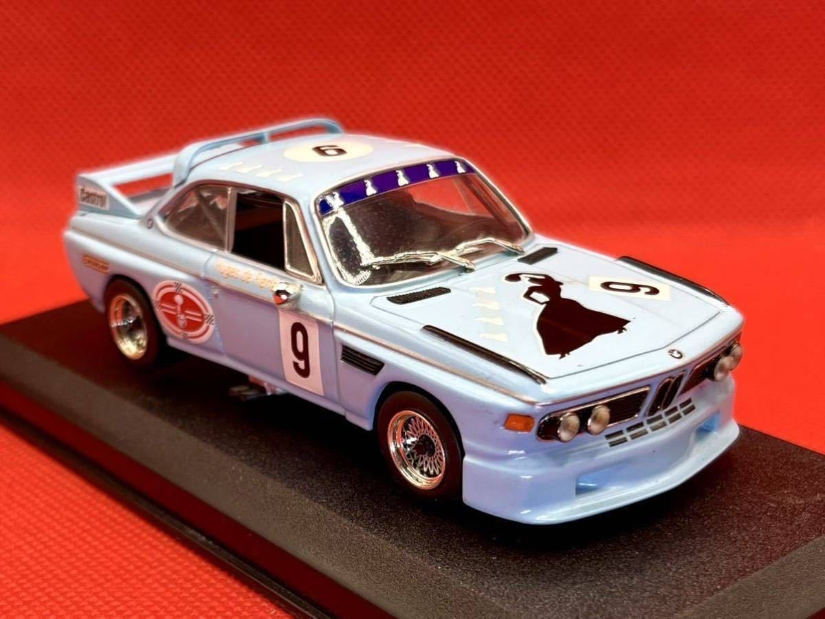 ディティールカーズ 1/43 DETAIL CARS PLATINUM BMW 3.0 CS 1977 RACING #9 BLUE_画像5