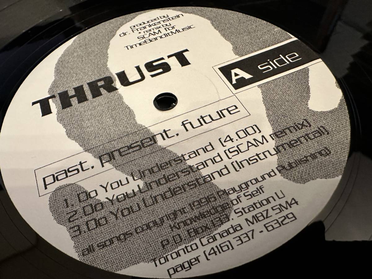 12”★ Thrust / Past, Present, Future - The EP / アングラ！_画像5