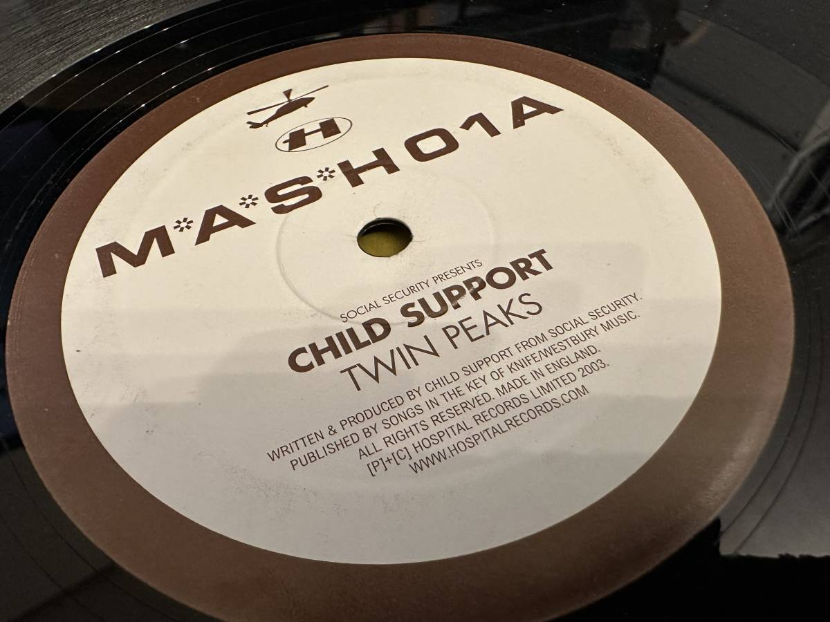 12”★Child Support / Twin Peaks / Stop, Look & Listen / ドラムンベース！の画像1