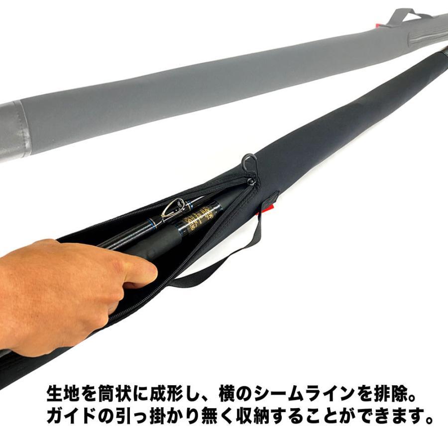 CHONMAGE FISHING ネオプレーン 石鯛竿袋 サイズM 145cm 石鯛 イシダイ 口白 5.2?5.4m 4本継の石鯛竿に最適 磯釣り_画像3