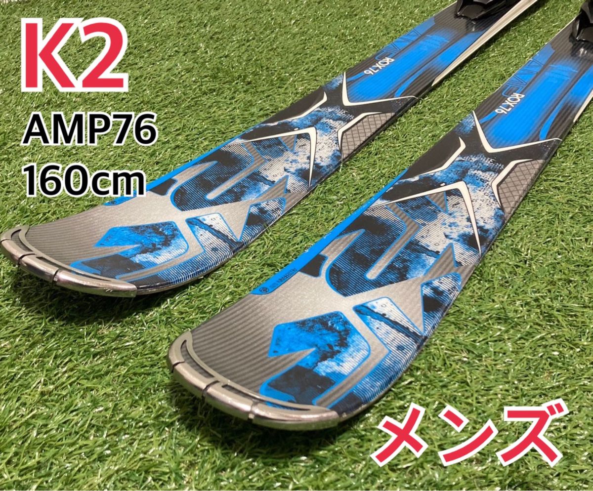 【送料無料♪】k2 AMP ROX76 スキー板 160cm