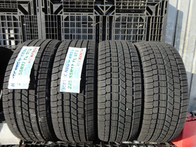 ◎5992 新品 KENDA KR36 225/55R17 4本 2022年製_画像1