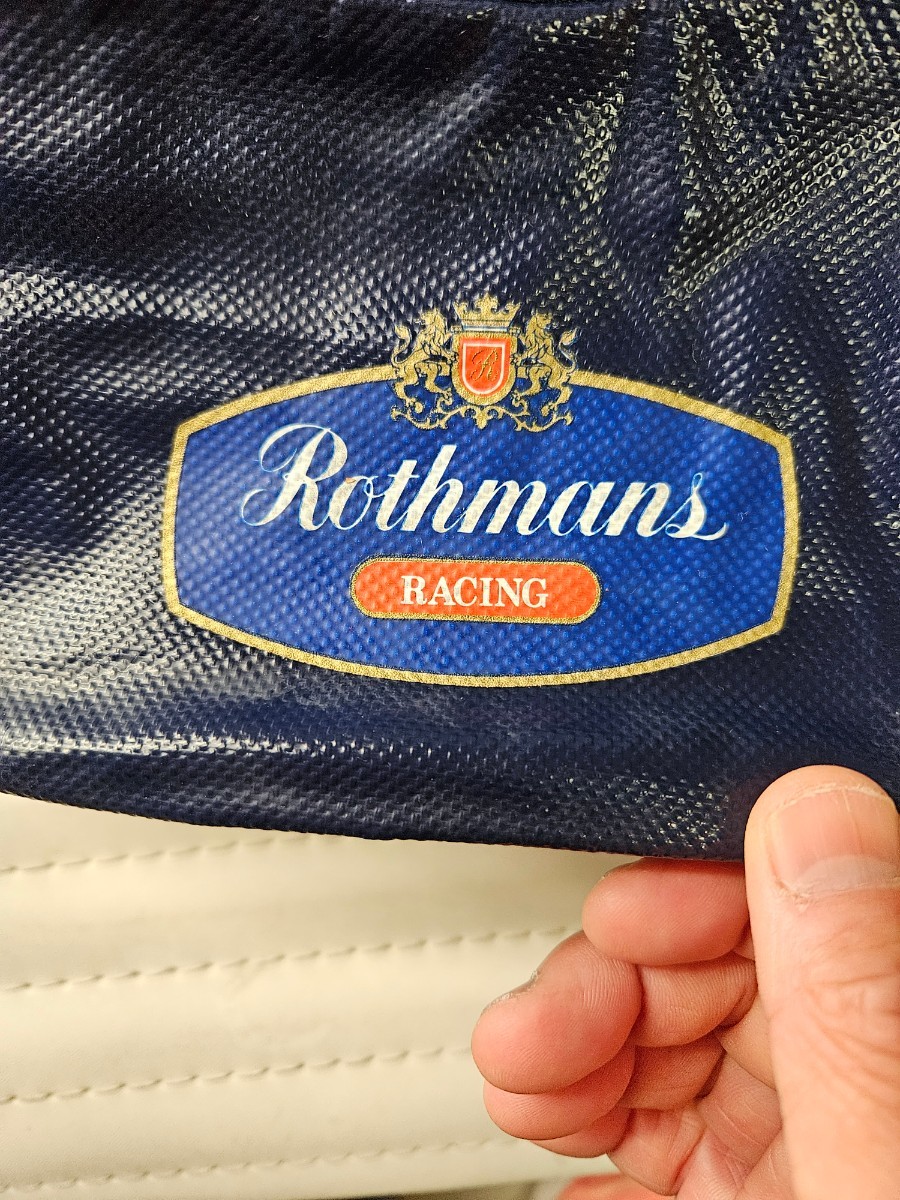 旧車 Rothmans HONDA ロスマンズ　ホンダ　純正　ウエストバッグ 当時物 希少　 オートアクセサリー　NSR　NS－1　NS400　NS　CBR 　CBX_画像4