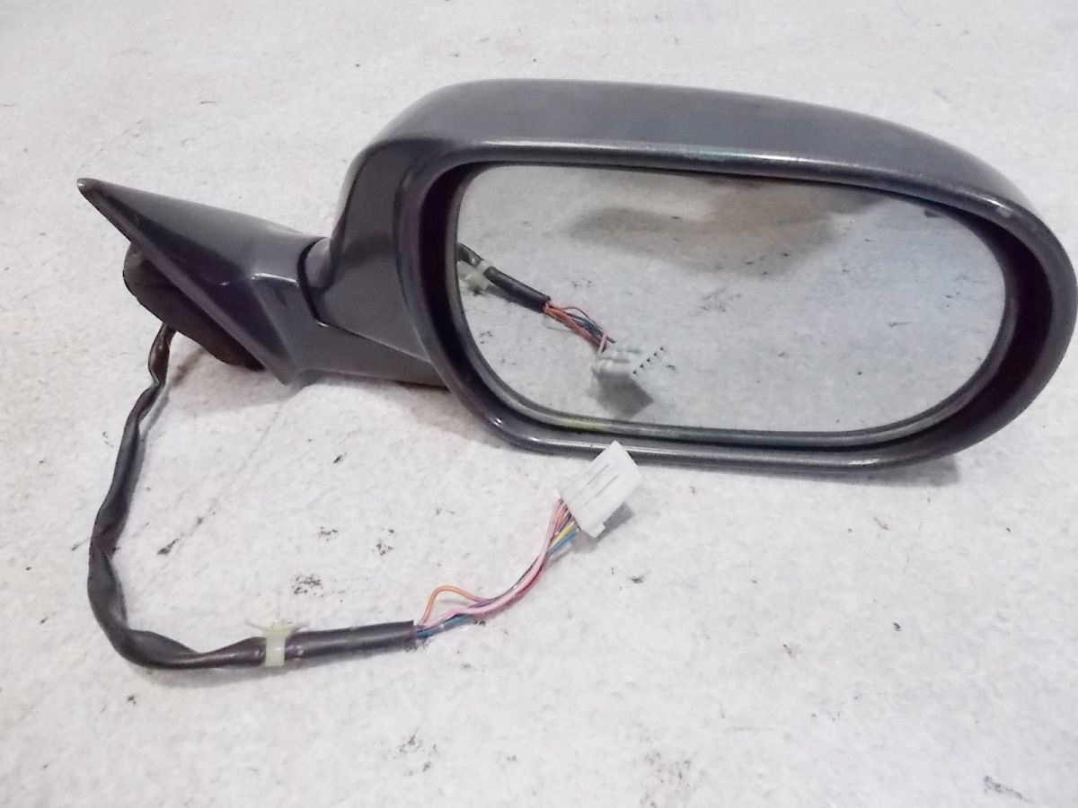 * super-discount!*ECR33 Skyline 4-door original normal door mirror side mirror retractable 5 pin right driver`s seat side RB25 MURAKAMI 4572 / 2R1-1184