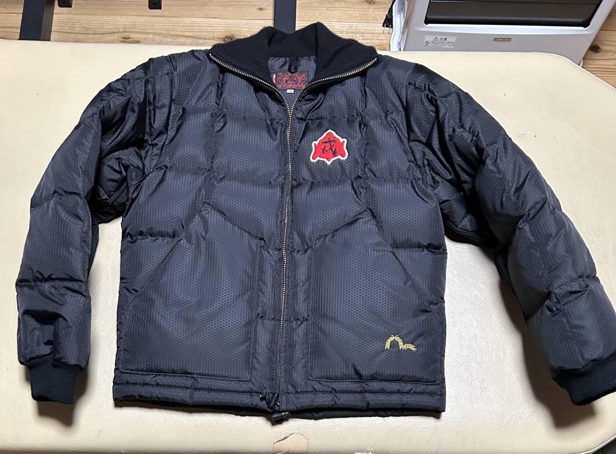  Evisu down jacket evisu mountain root 34 black beautiful goods 