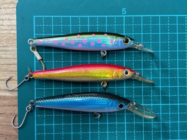 FSA-00366-47 SKAGIT DESIGNS スカジットデザインズ Chase Minnow チェイスミノー55F チェイスミノーDeep50F 3点_画像2