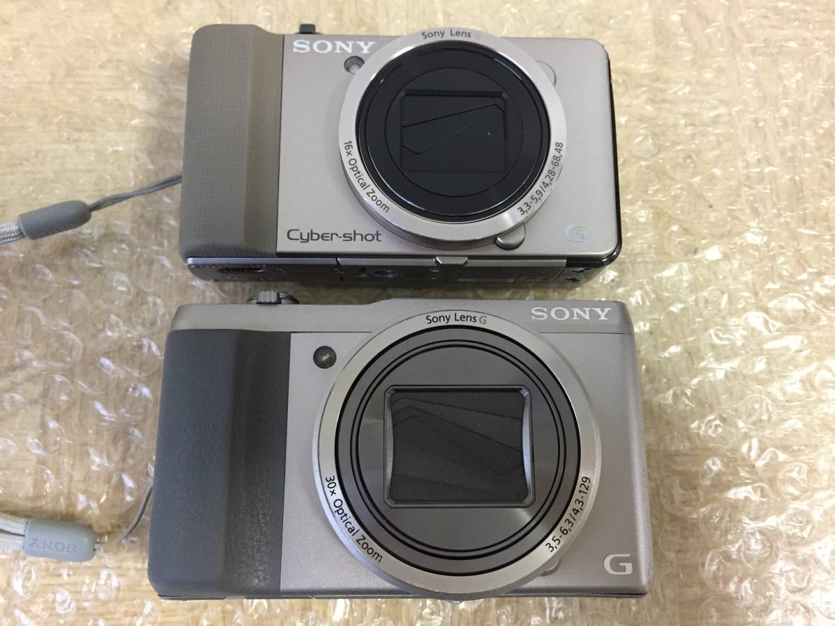 SONY/ソニー　デジタルカメラ 　2点セット　Syber-shot 　DSC-HX9V/DSC-HX50V　　動作未確認_画像1