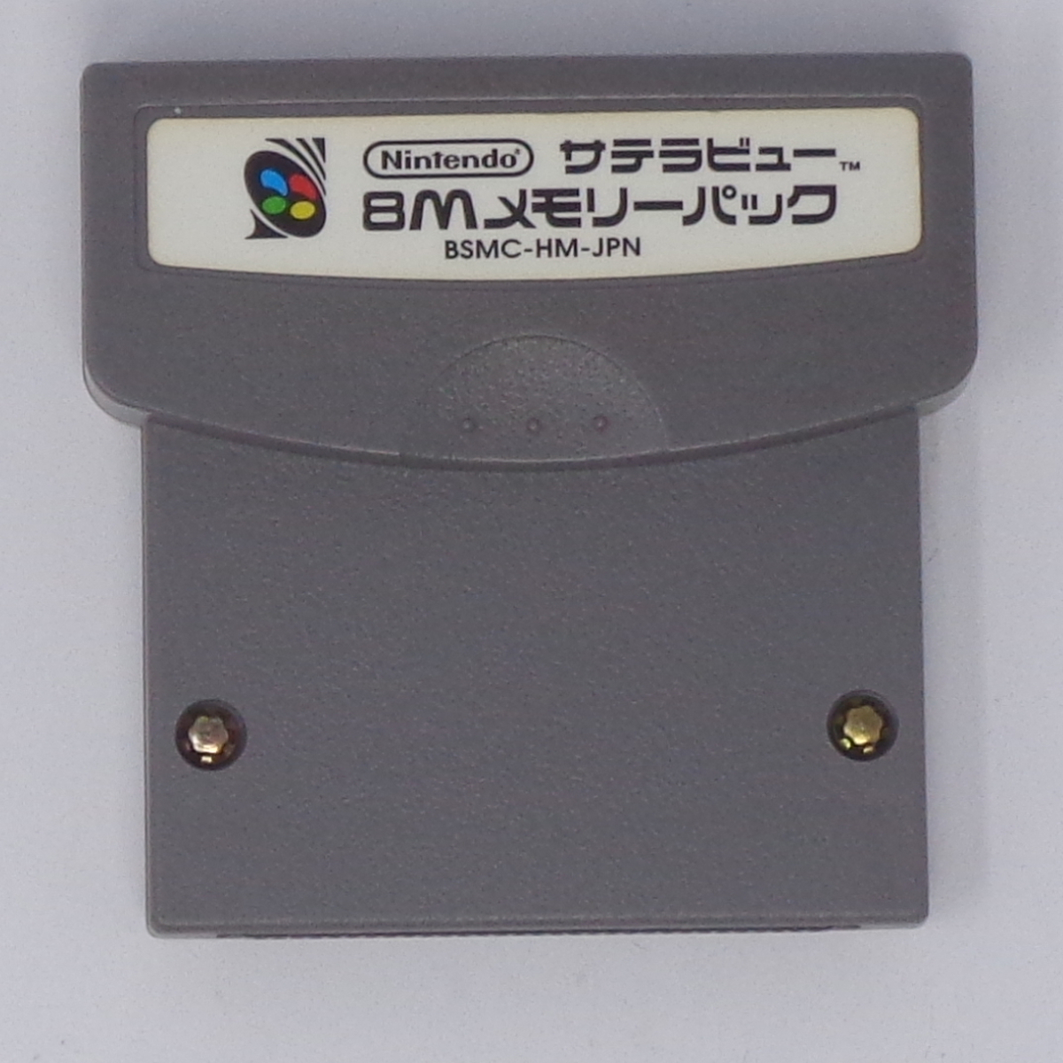 サテラビュー 8Mメモリーパック 動作確認済み /Satellaview/任天堂/nintendo/スーパーファミコン/SFC/衛星放送サービス[Free Shipping] _画像1