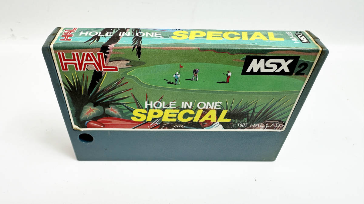 現状品 接点端子クリーニング済み MSX MSX2 HOLE IN ONE SPECIAL ホール・イン・ワン スペシャル 1-16_画像1