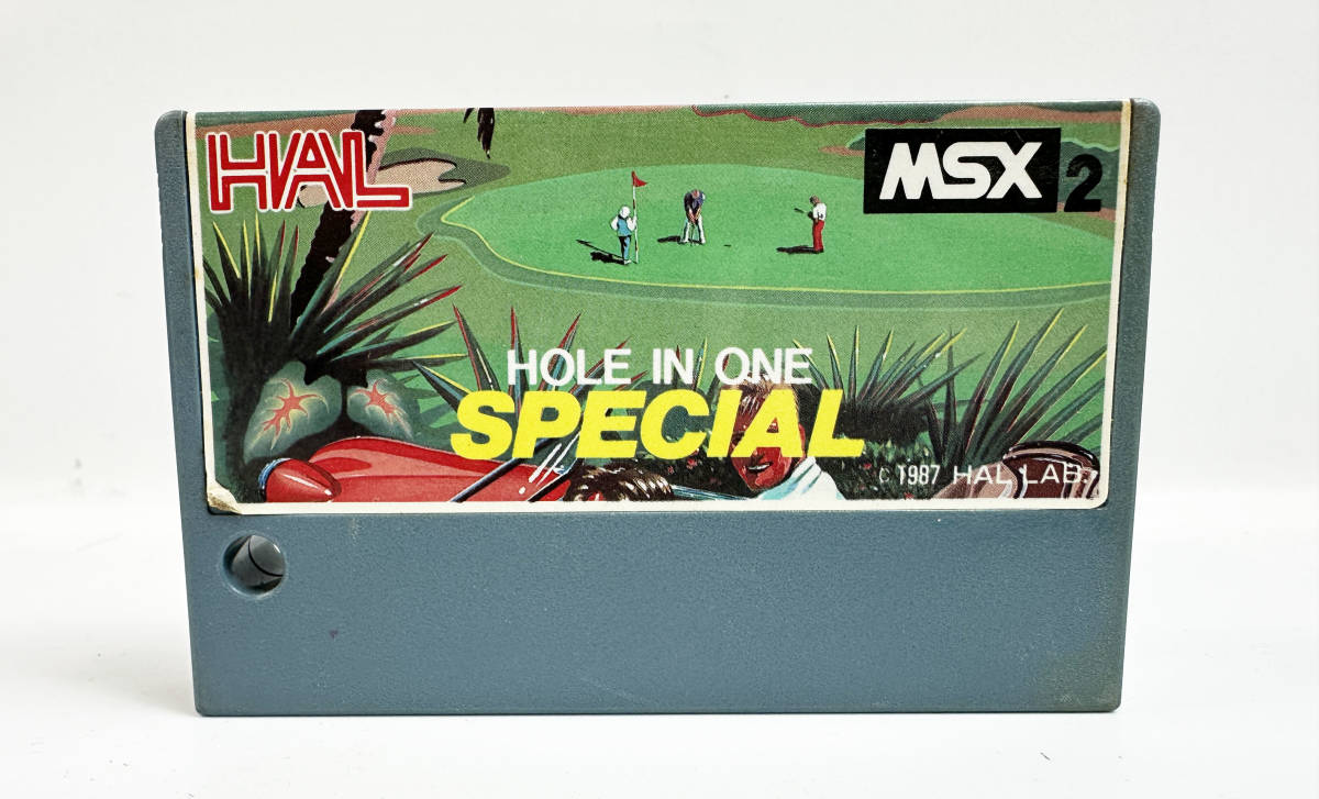 現状品 接点端子クリーニング済み MSX MSX2 HOLE IN ONE SPECIAL ホール・イン・ワン スペシャル 1-16_画像2