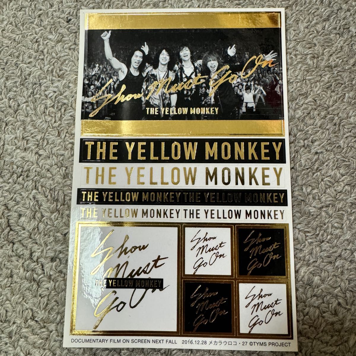 THE YELLOW MONKEY／ザ・イエローモンキー メカラウロコ・27 ステッカー