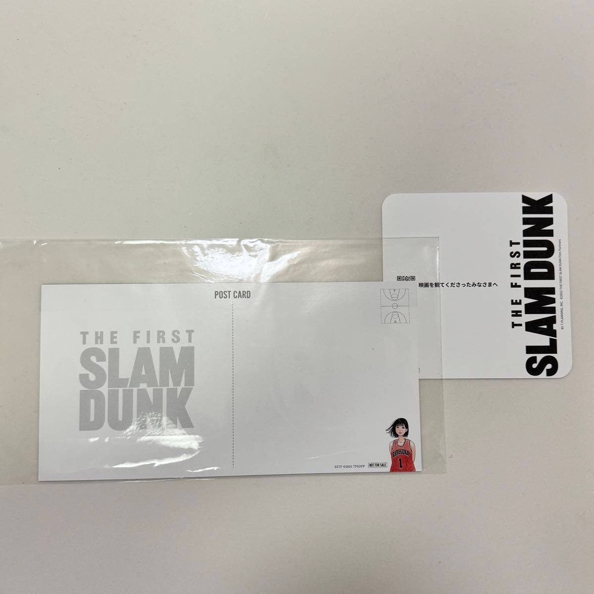 【新品未使用】映画「THE FIRST SLAM DUNK」スラムダンク ポストカード＆ARコースター