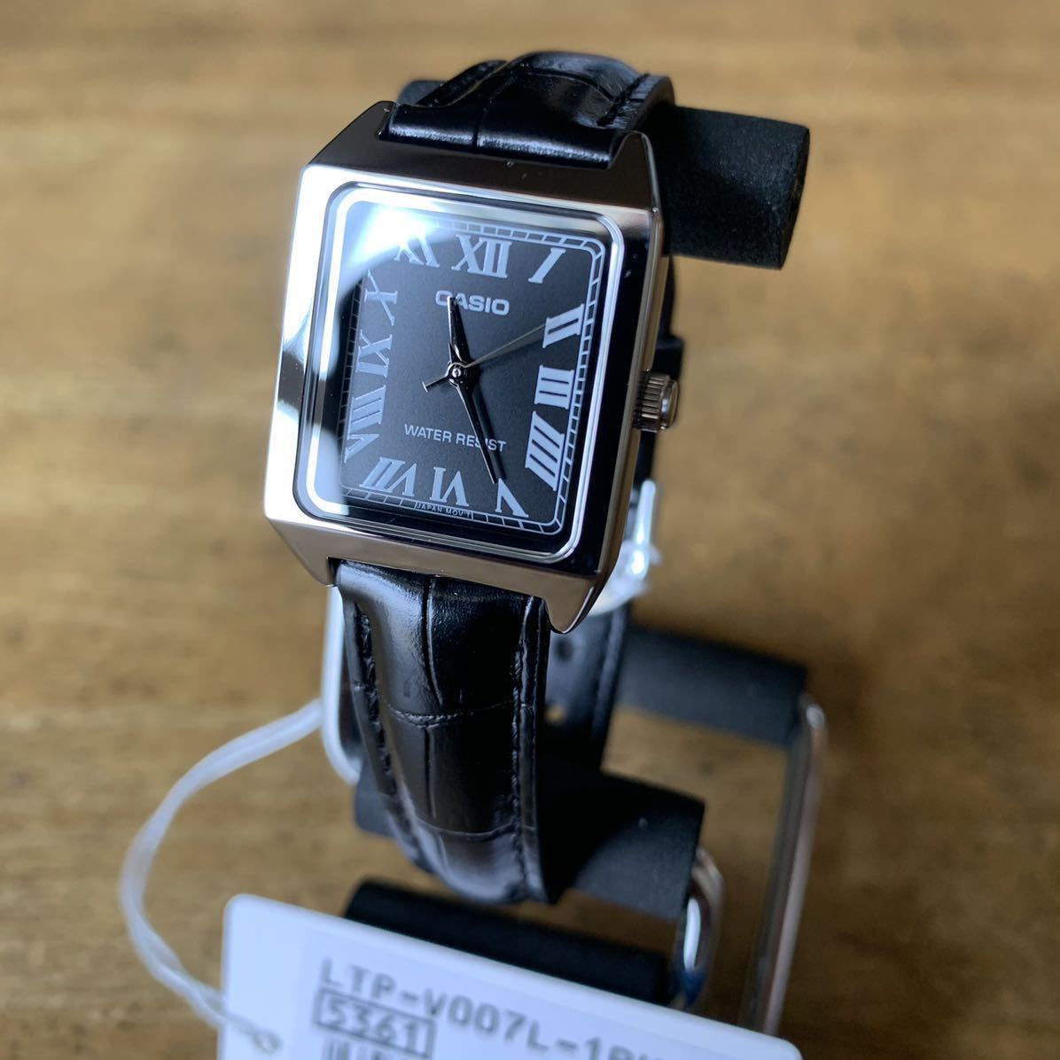 【新品】【箱無し】カシオ CASIO 腕時計 レディース LTP-V007L-1B クォーツ ブラック_画像3
