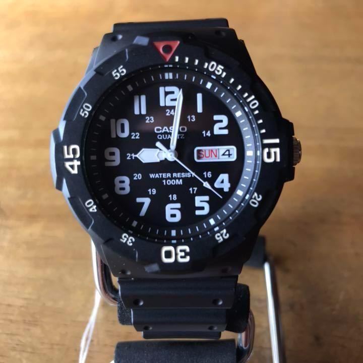【新品】【箱無し】 カシオ CASIO 海外モデル 腕時計 MRW200H-1B ブラック_画像2