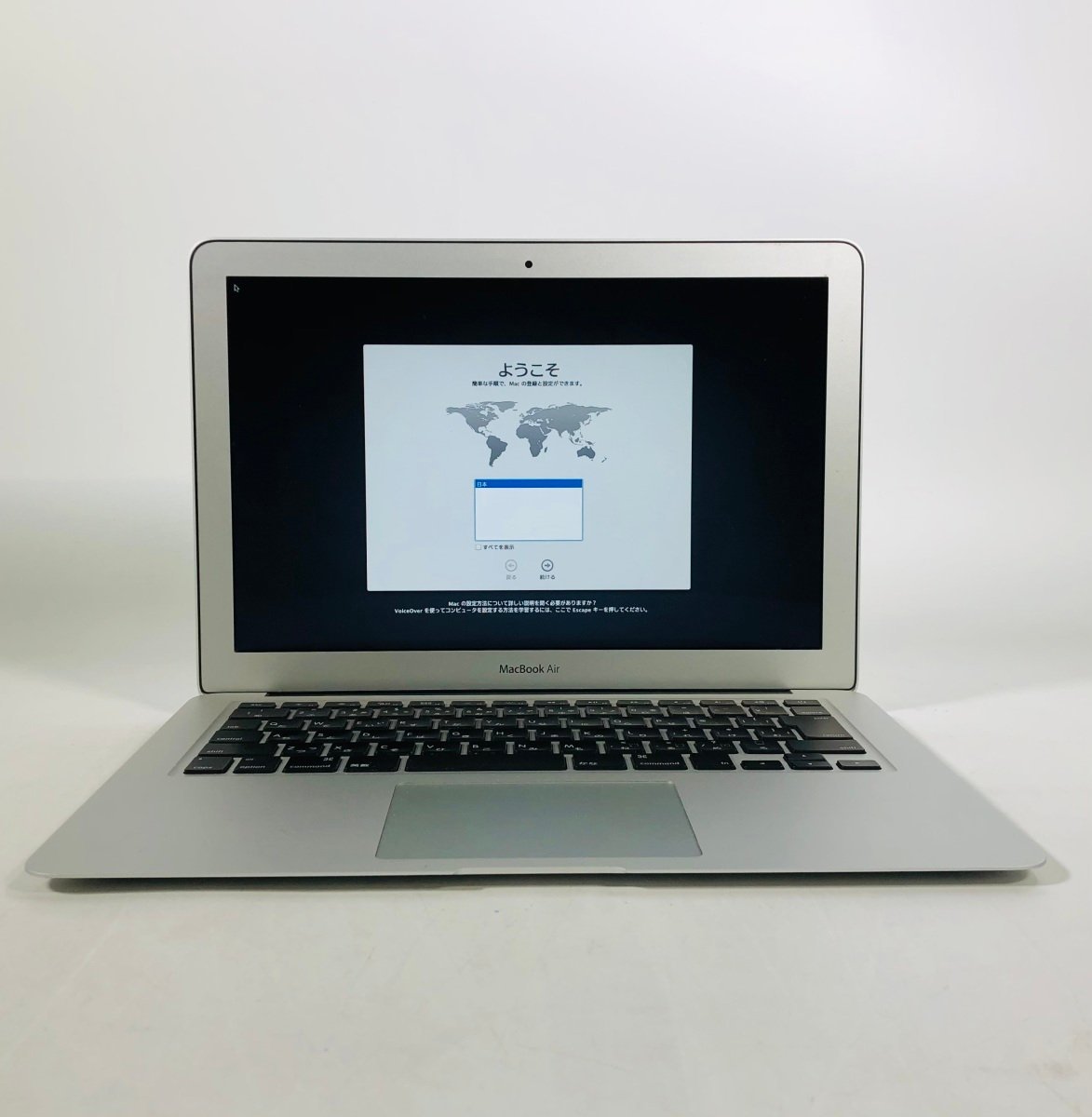 ジャンク MacBook Air 13インチ (Mid 2011) Core i5 1.7GHz/4GB/SSD 256GB MC966J/A_画像1