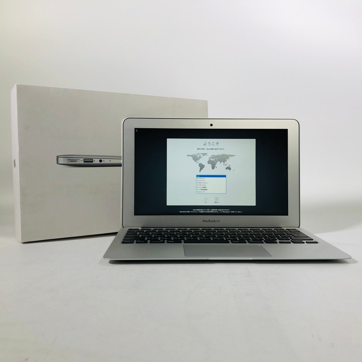 動作確認済み MacBook Air 11インチ (Mid 2012) Core i5 1.7GHz/4GB/SSD 128GB MD224J/A_画像1
