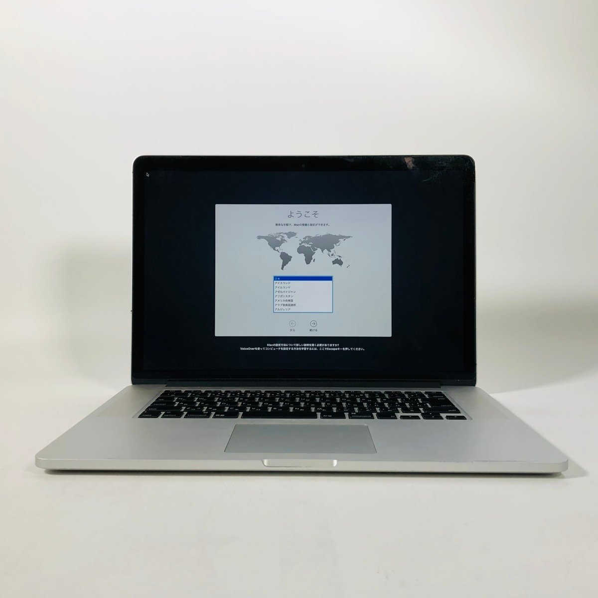 ジャンク MacBook Pro Retina 15インチ (Mid 2012) Core i7 2.3GHz/16GB/SSD 256GB MC975J/A_画像1