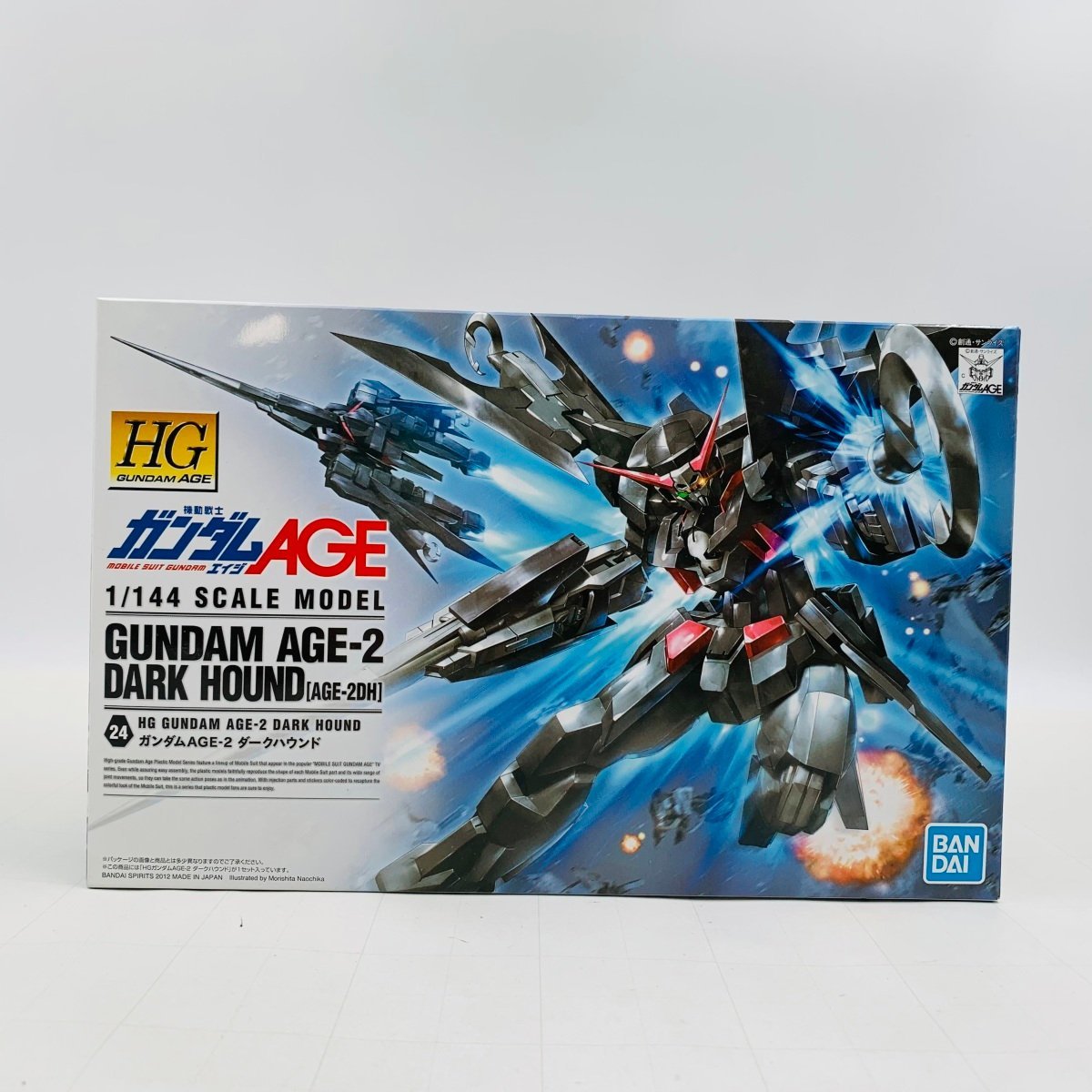 新品未組立 HG 機動戦士ガンダムAGE 1/144 ガンダムAGE-2 ダークハウンド_画像1