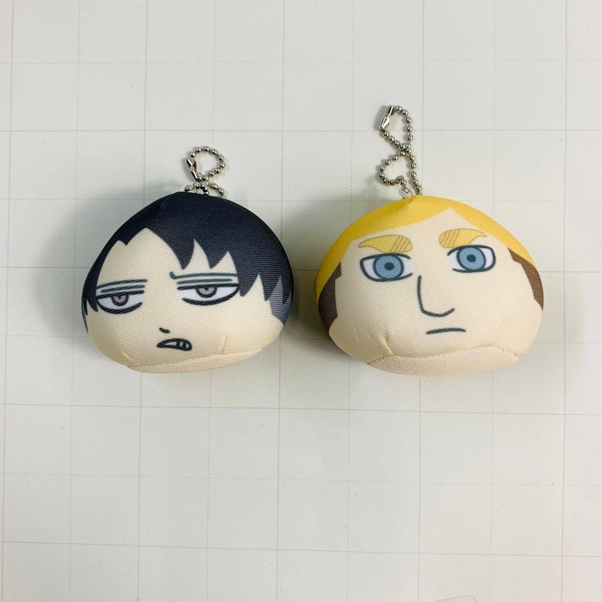 中古品 進撃の巨人展 FINAL おまんじゅうにぎにぎマスコット 中古品 進撃の巨人展 FINAL おまんじゅうにぎにぎマスコット