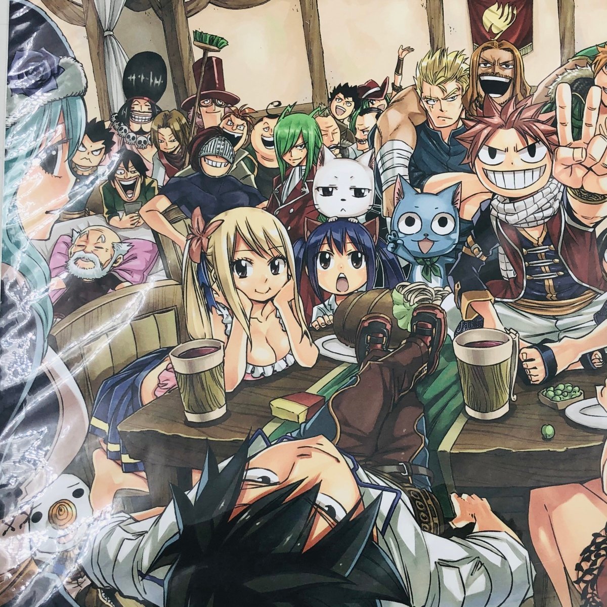 新古品 講談社 フェアリーテイル FAIRY TAIL 完結記念複製原画_画像2