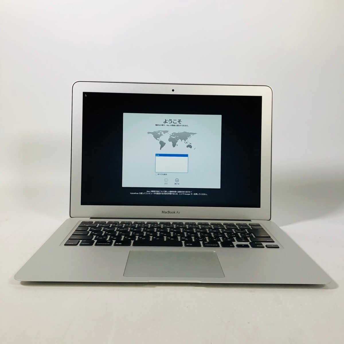 ジャンク MacBook Air 13インチ (Mid 2011) Core i5 1.7GHz/4GB/SSD 256GB MC966J/A_画像1