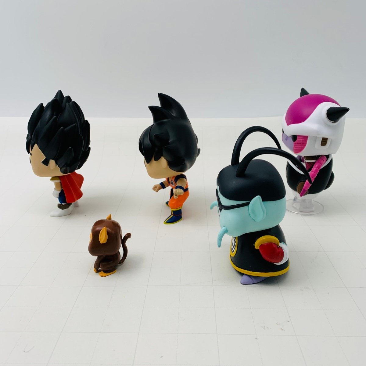 難あり中古品 FUNKO POP ドラゴンボールZ 孫悟空 Prince Vegeta ベジータ王子 フリーザ 界王＆バブルス 4種セット_画像5