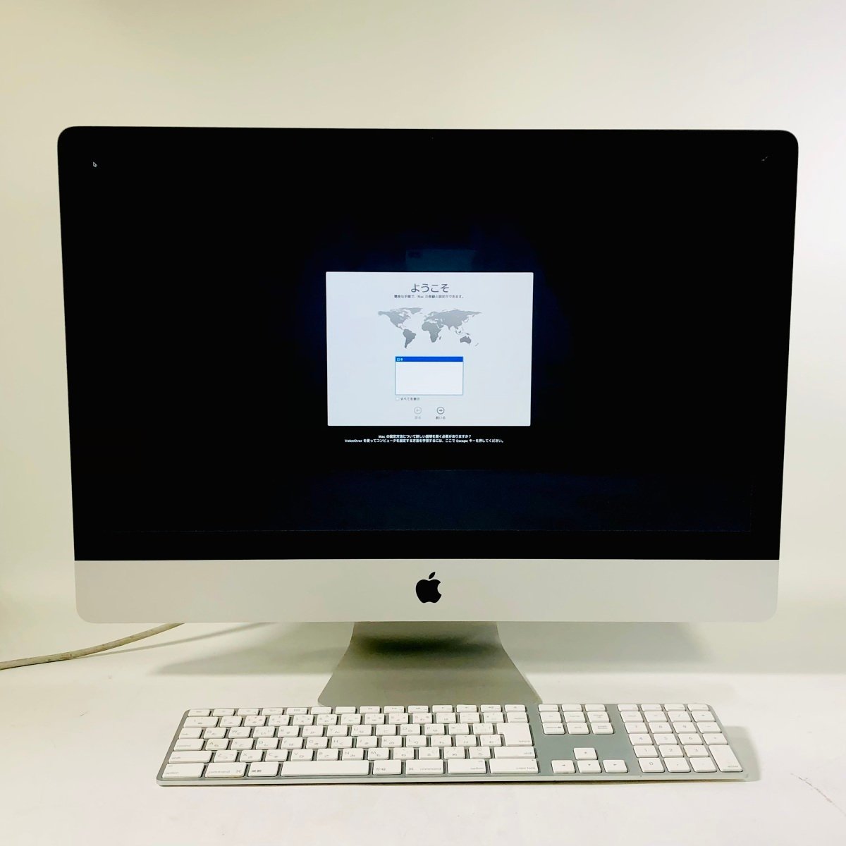 動作確認済み iMac 27インチ (Mid 2011) Core i5 3.1GHz/4GB/1TB MC814J/A_画像1