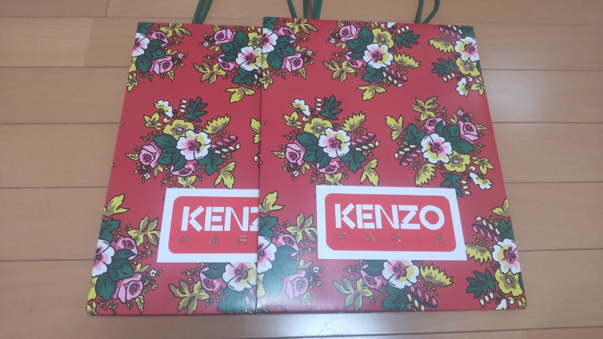 KENZO ケンゾー 紙袋 ショップバッグ 26×33.5cm 2枚_画像1