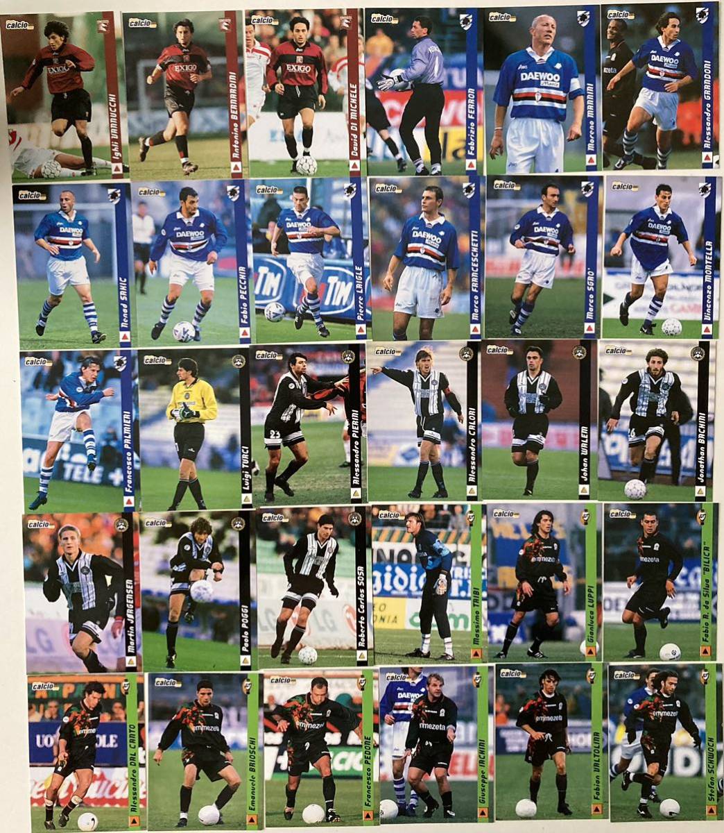 panini clcio Card 1999 海外サッカートレーディングカード 約160枚の画像5