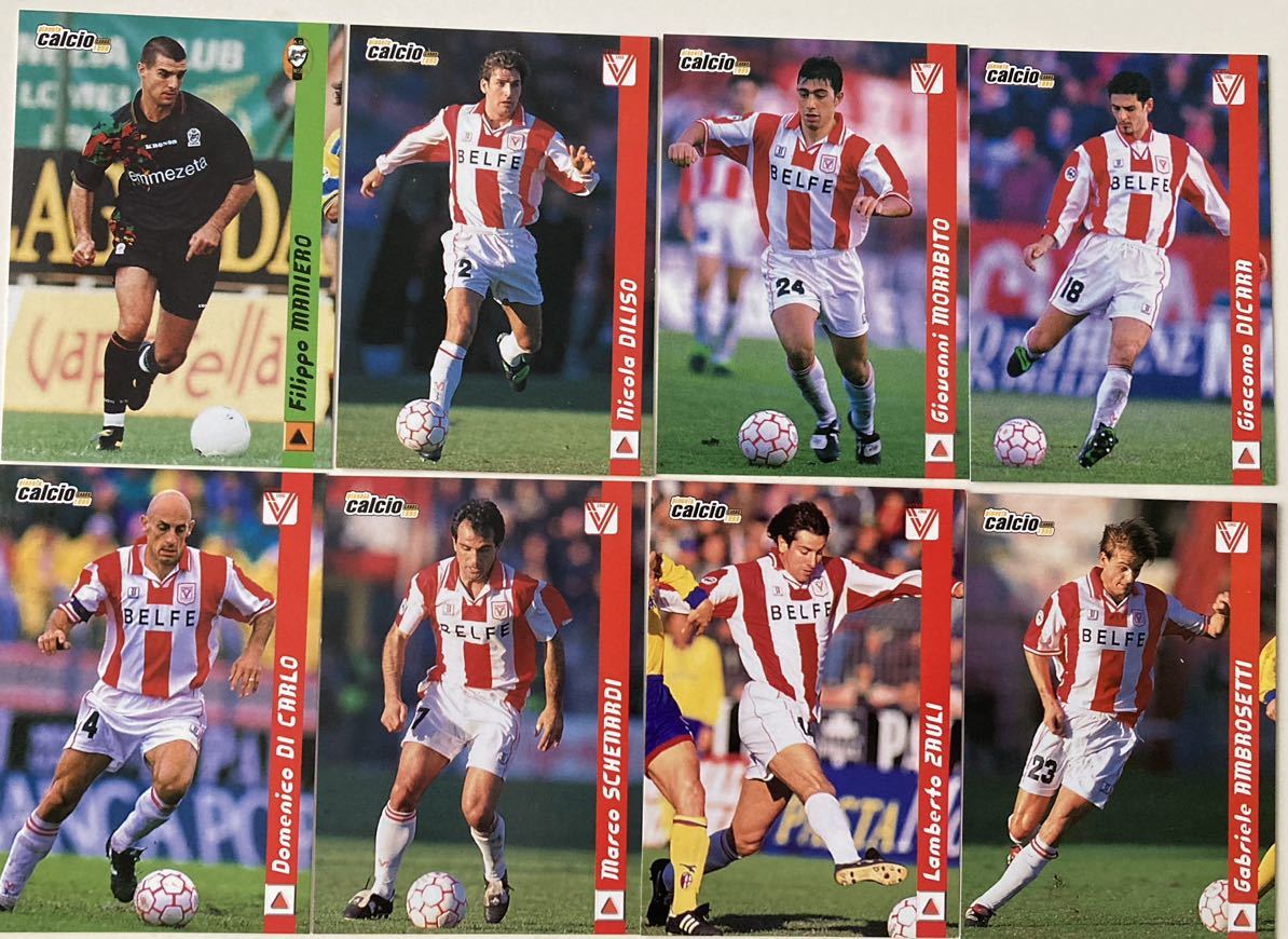 panini clcio Card 1999 海外サッカートレーディングカード 約160枚の画像6