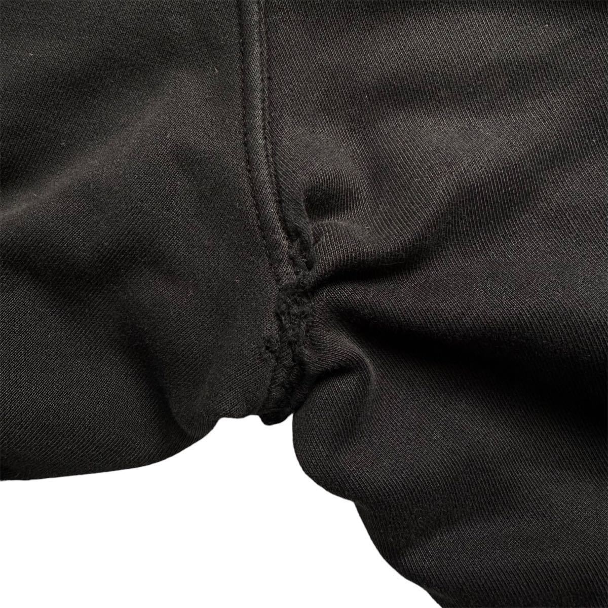 1円■Stone Island ストーンアイランド 20SS Garment Dyed Sweat Pant スウェットパンツ　ブラック　黒　M コットン　メンズ_画像7