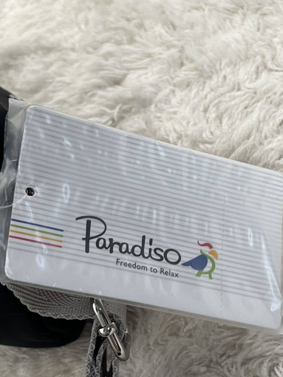 新品 パラディーゾ PARADISO ショルダーバッグ スポーツ テニスバッグ ゴルフバッグ スポーツバッグ ブリヂストン ブラック 軽量バッグの画像9