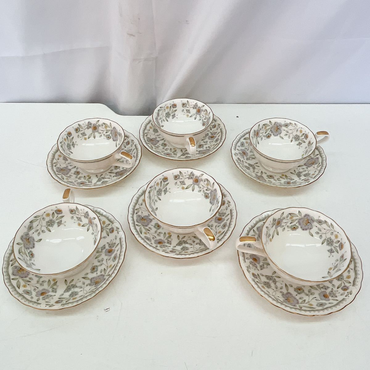 12AD179 1円〜 ブランド食器まとめ NARUMI ナルミ MINTON ミントン Noritake ノリタケ ティーセット カップ マグカップ 他 未使用品_画像4