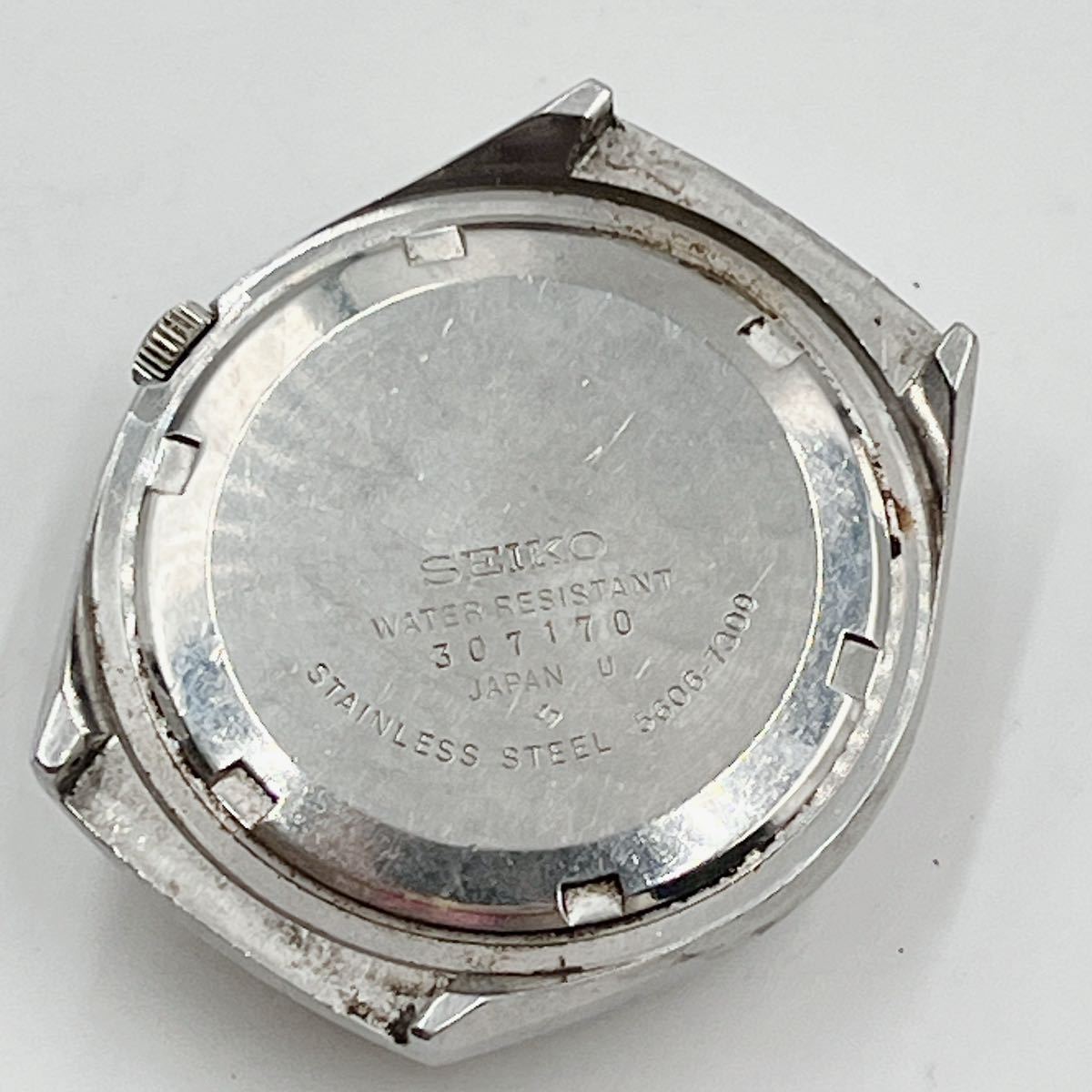 12AD170 【動作品】セイコー SEIKO ロードマチック LM 25石 自動巻き 3針 デイデイト 5606-7300 メンズ ケースのみ 腕時計 中古 現状品_画像6