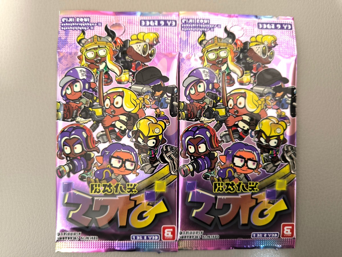 ☆2袋セット！コロコロコミック 12月号 付録☆ スプラトゥーン3 ☆ナワバトラーカード フレッシュパック☆_画像1