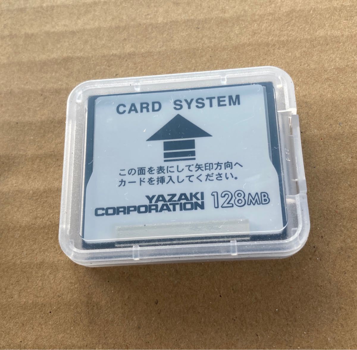 送料無料 新品 矢崎 デジタルタコグラフ CF カード YAZAKI 128MB ラスト1枚！_画像1