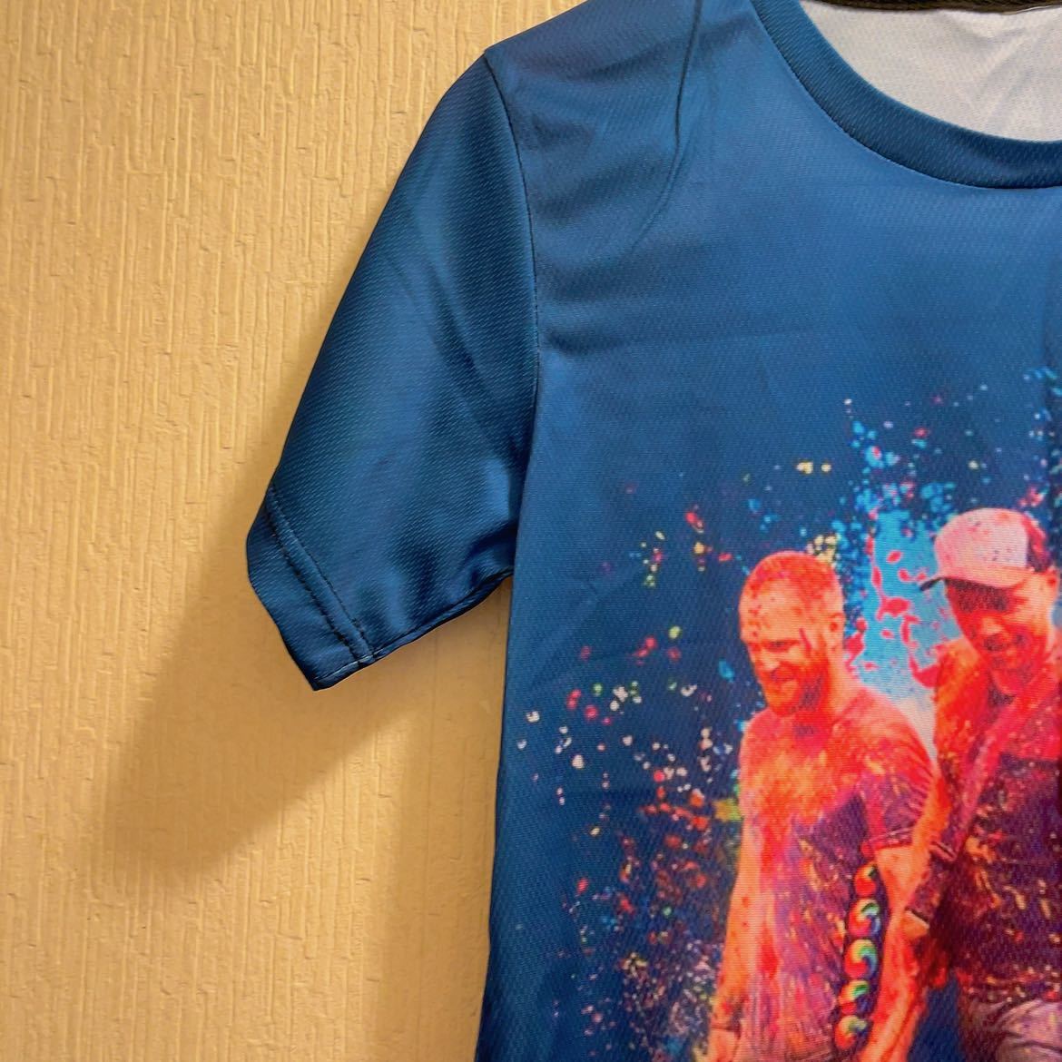 新品★ブルー★ Coldplay / コールドプレイ★Tシャツ★ユニセックス_画像4