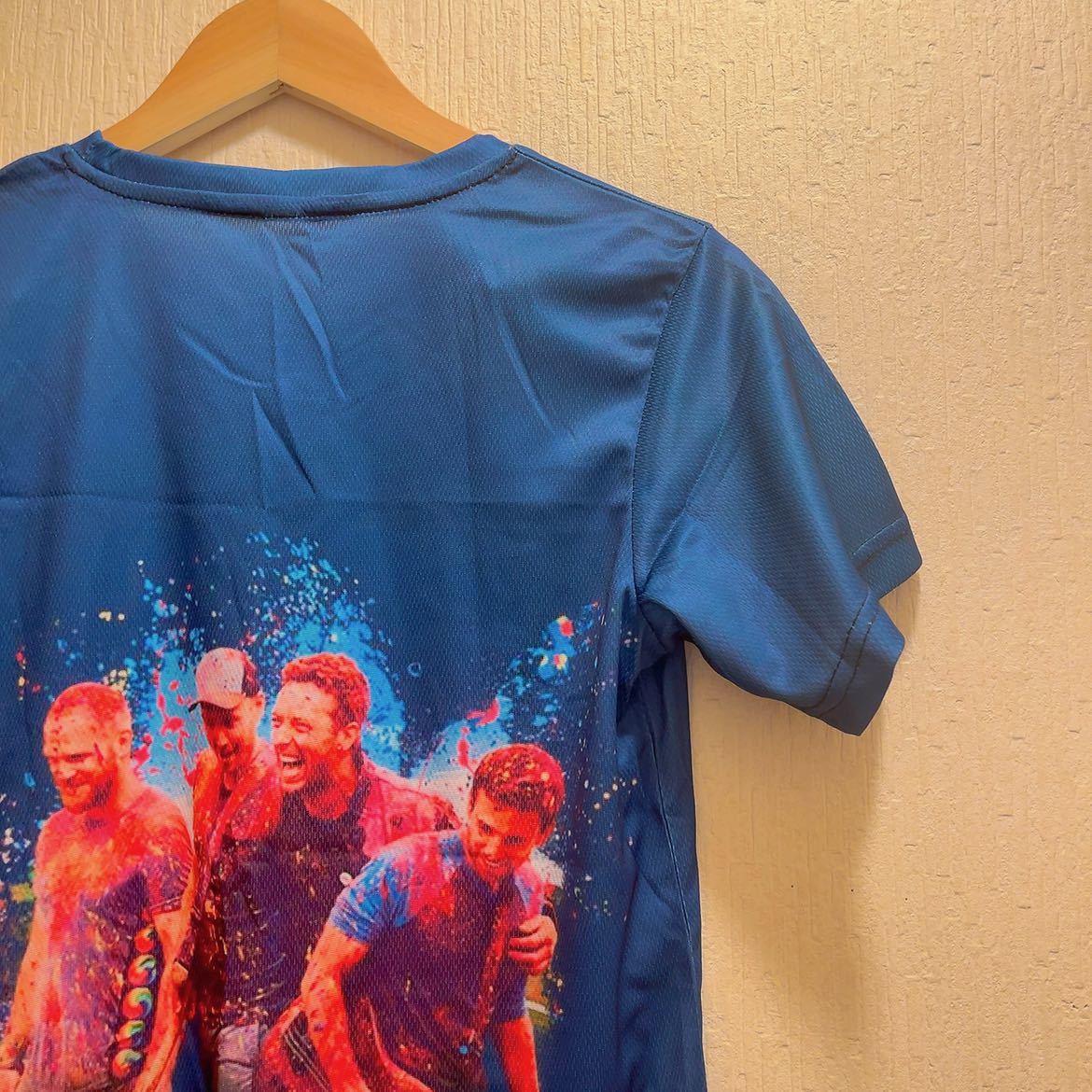 新品★ブルー★ Coldplay / コールドプレイ★Tシャツ★ユニセックス