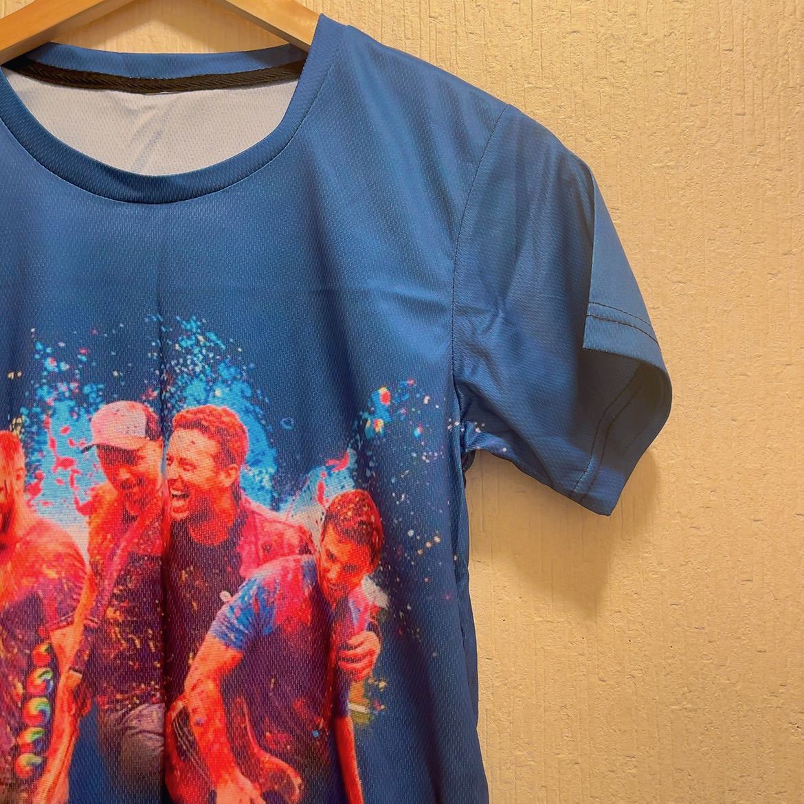 新品★ブルー★ Coldplay / コールドプレイ★Tシャツ★ユニセックス