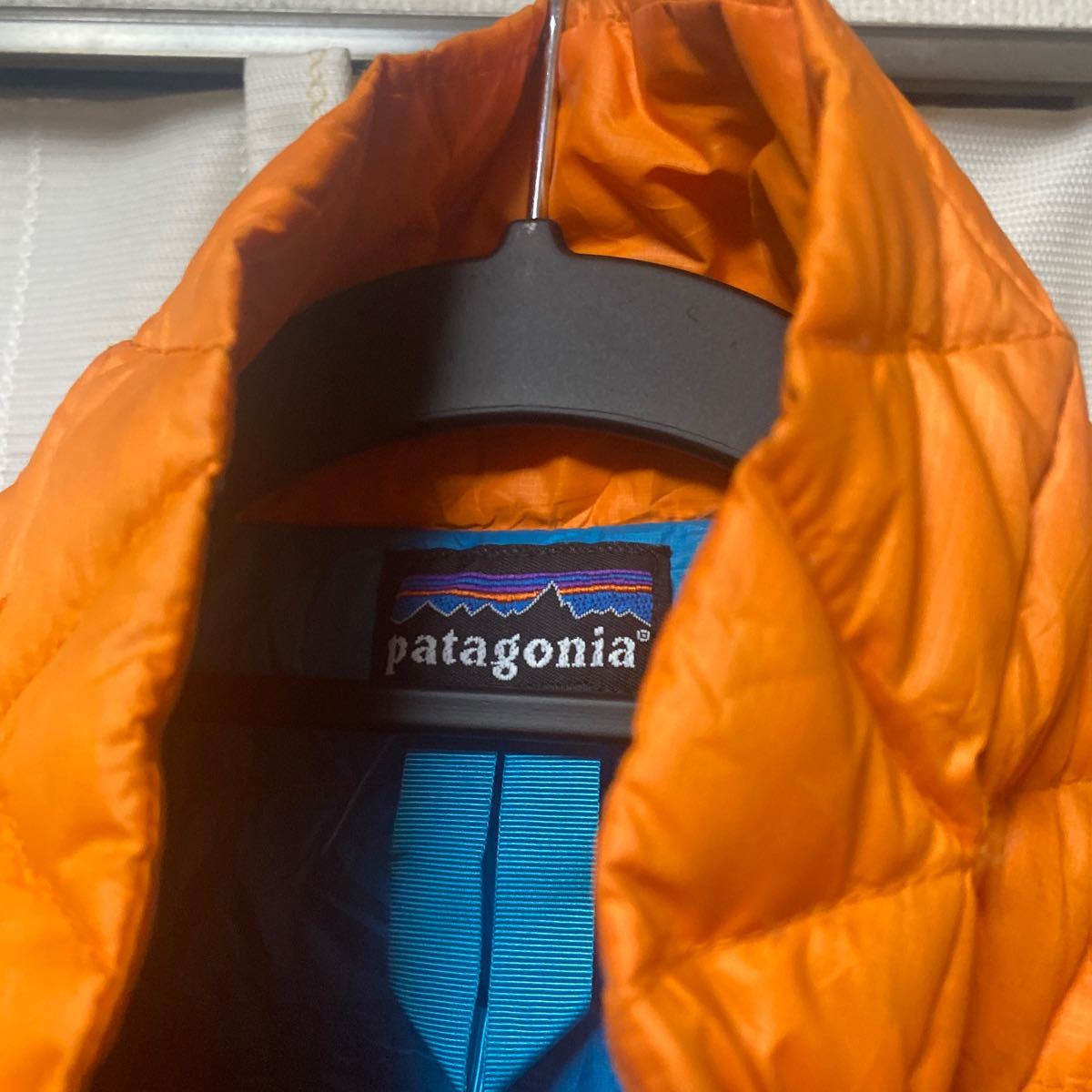 patagonia パタゴニア ダウンセーター S オレンジの画像2