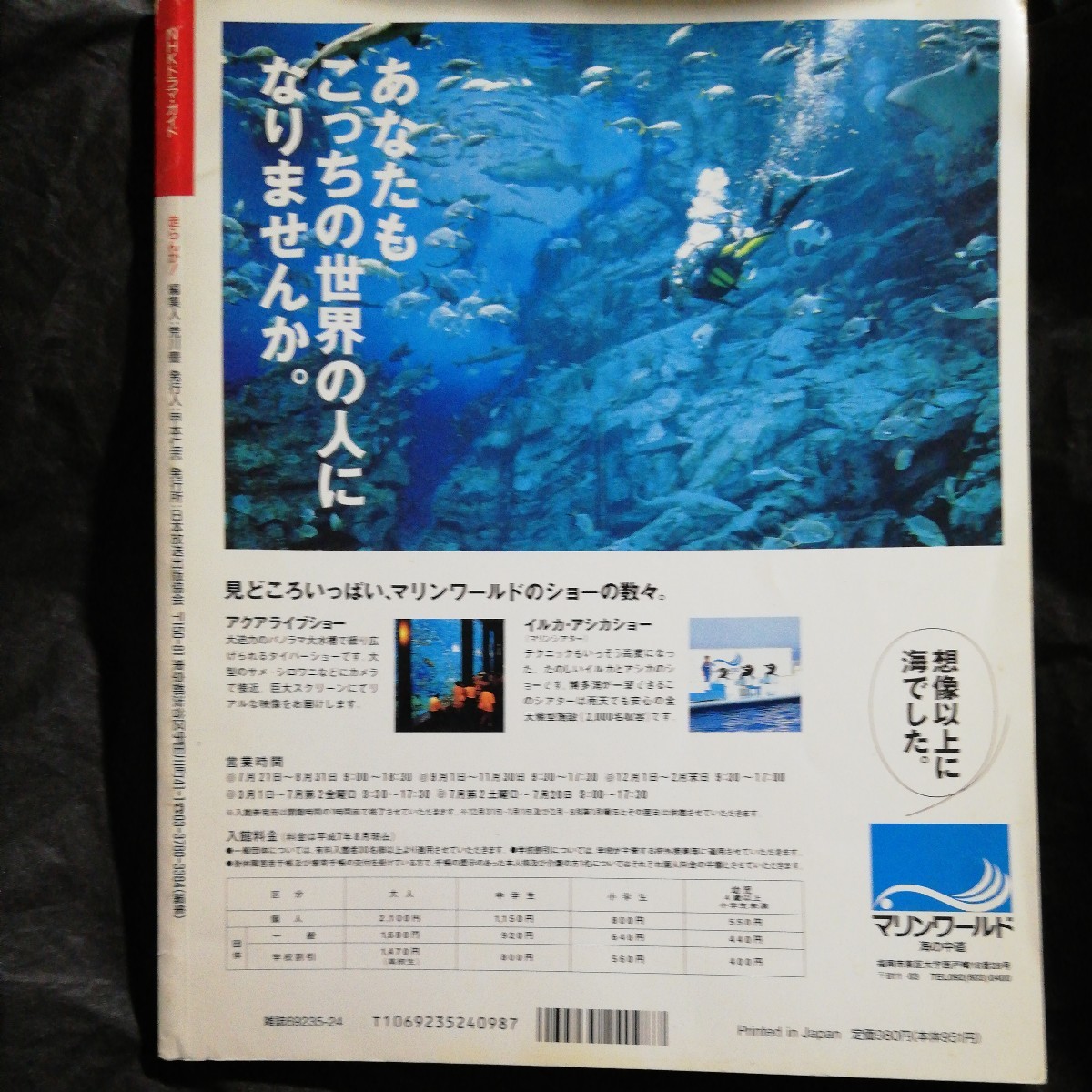 NHK 朝ドラ 走らんか! ガイドブック 1995 三国一夫 菅野美穂 NHK 朝ドラ 走らんか! ガイドブック 1995 三国一夫 菅野美穂