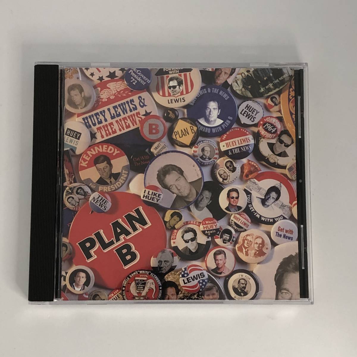 US盤 中古CD Huey Lewis And The News Plan B ヒューイ・ルイス・アンド・ザ・ニュース プランB 個人所有 (e_画像1