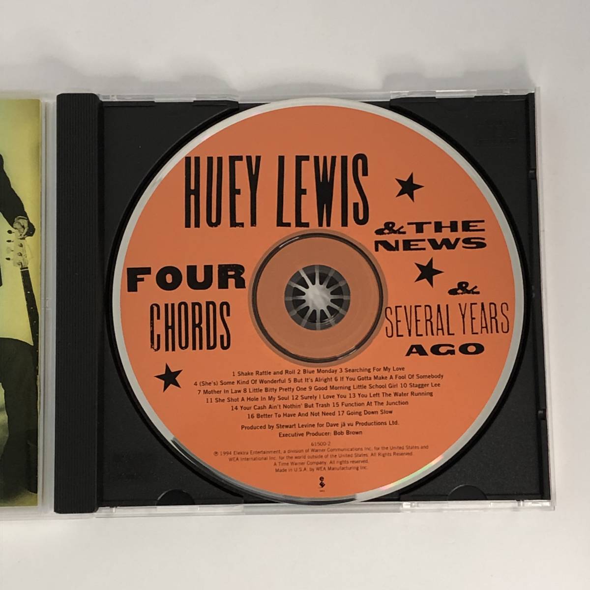 US盤 中古CD Huey Lewis And The News Four Chords & Several Years Ago ヒューイ・ルイス・アンド・ザ・ニュース 個人所有 (e_画像2