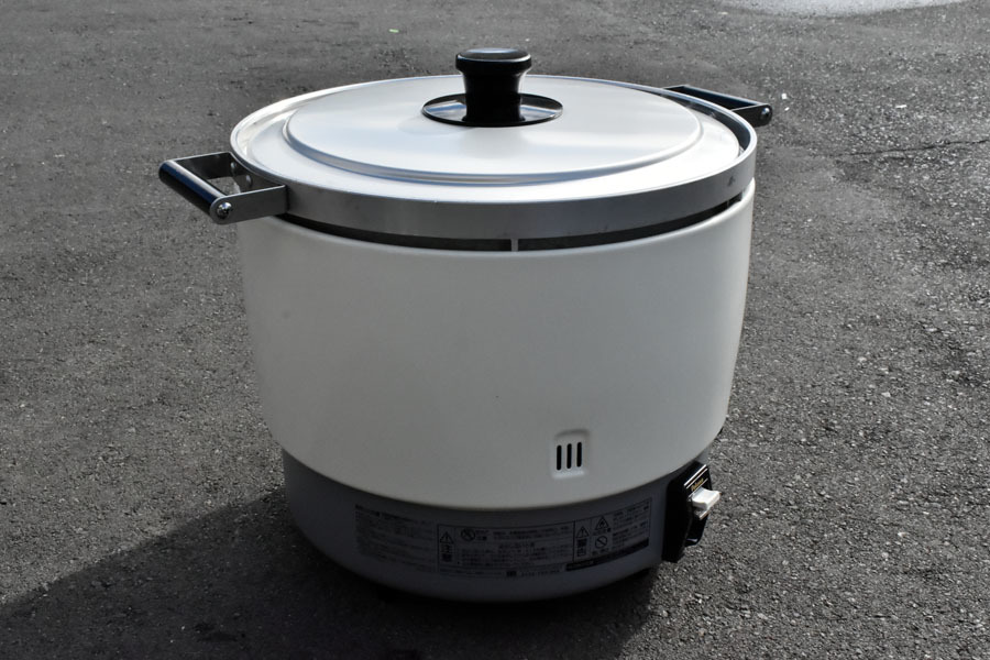 MM45 美品 使用少な目 パロマ Paloma 業務用 ガス炊飯器 PR-6DSS-1 6L 3升炊き LPガス LPG プロパンガス _画像1