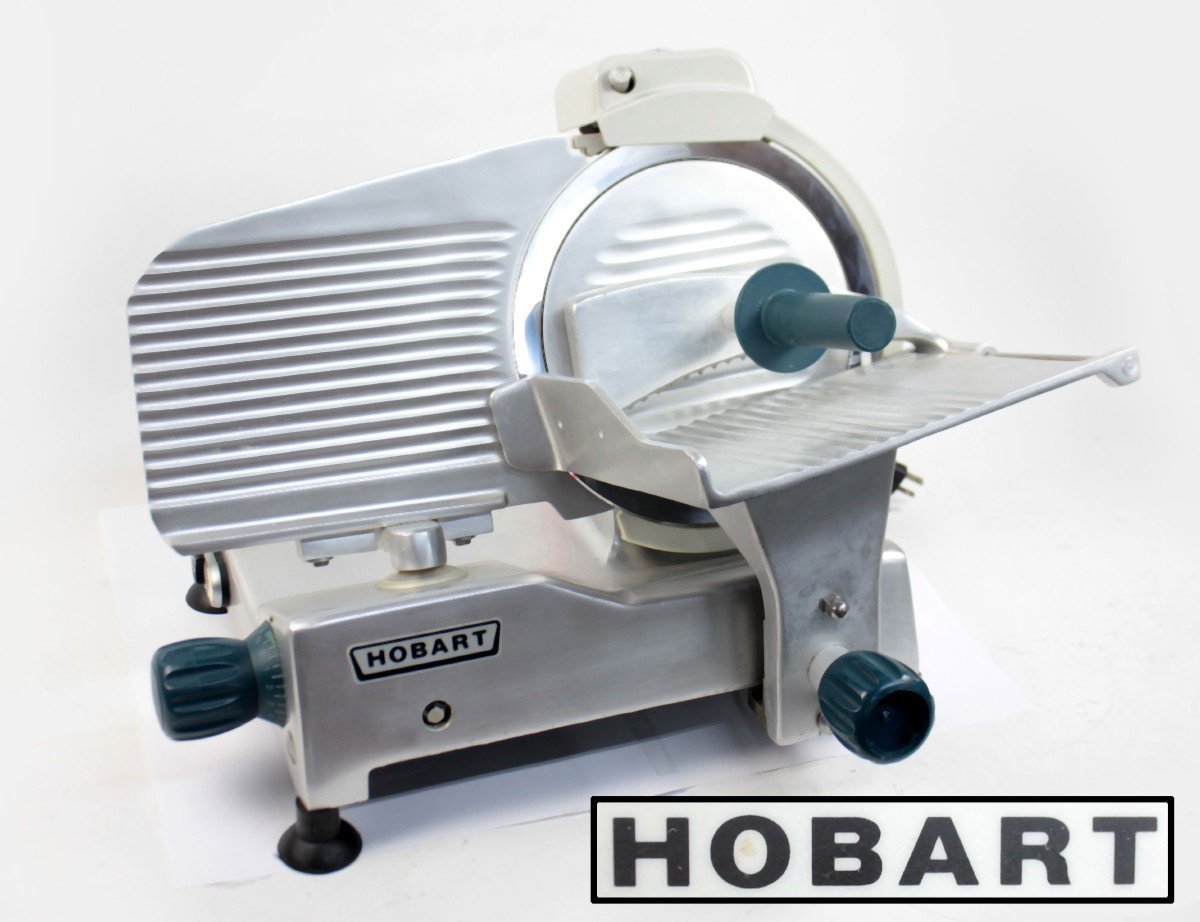 [動作OK] HOBART ホバート フードスライサー 手動式 SL250 肉 カット 軽量コンパクト スライス 単相100V 厚さ最大12mm 業務用 2013年製_画像1