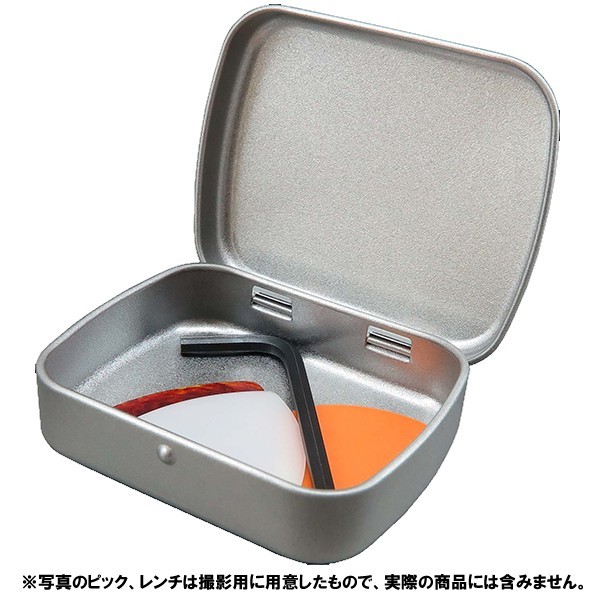 グレコ ピックケース ブリキ缶 PKC-450B　Greco アクセサリー入れとしてもOK 日本製_画像2