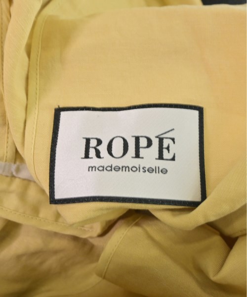 MADEMOISELLE ROPE ノーカラージャケット レディース マドモアゼル ロペ 中古　古着_画像3