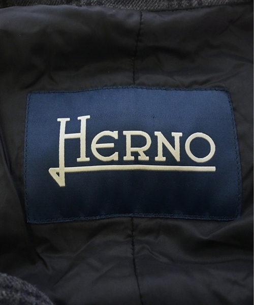 最新最全の HERNO ステンカラーコート メンズ ヘルノ 中古 古着