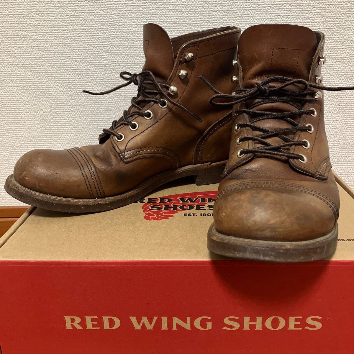 REDWING レッドウィング 08111-1 アイアンレンジ7 1/2 D 中古ビンテージ品