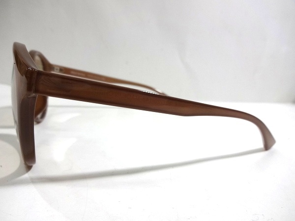 X4A029■本物■ 無印良品 MUJI UV400 ベージュ色 サングラス メガネ 眼鏡 メガネフレーム_画像3